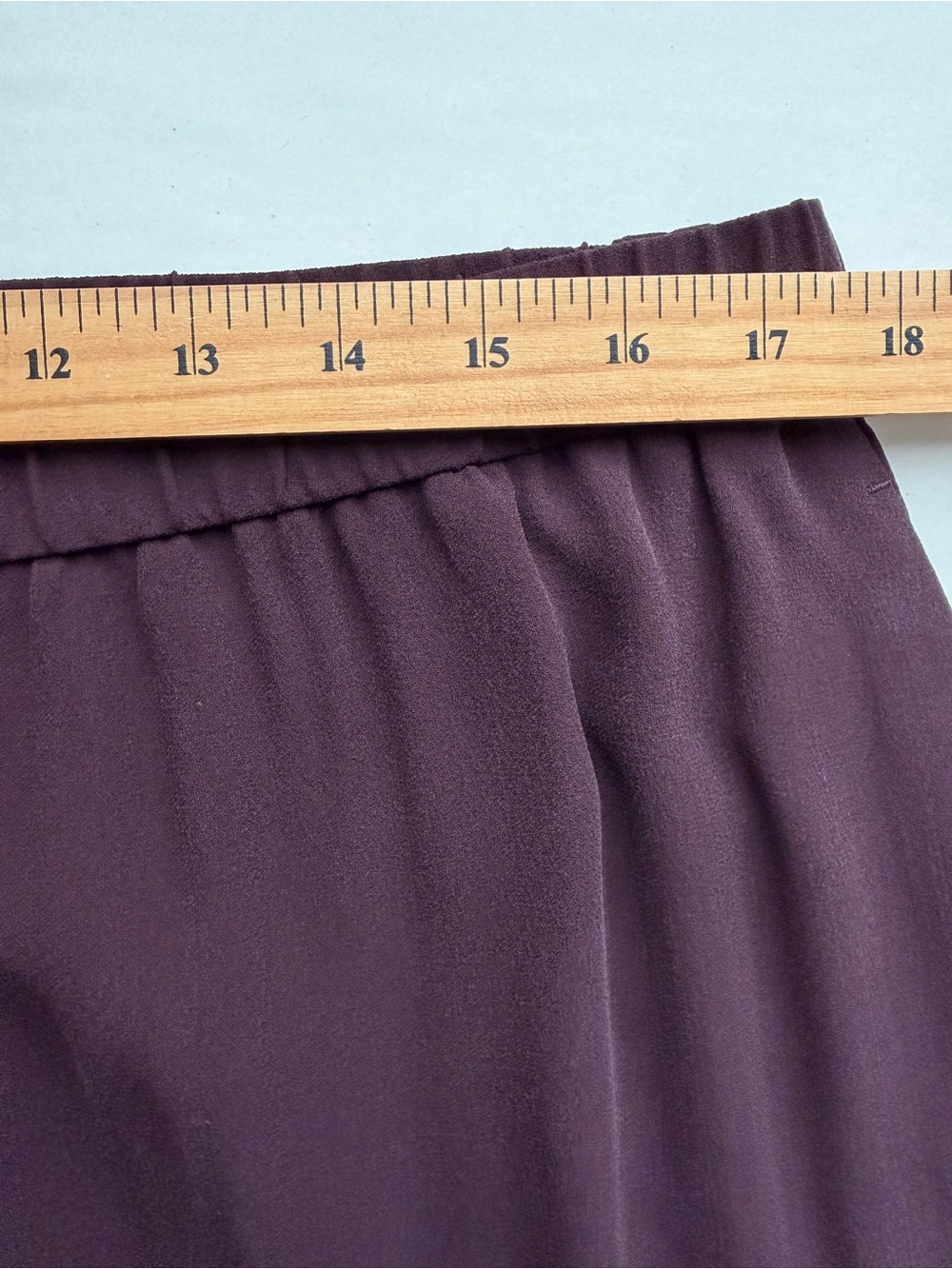 NWT Eileen Fisher Slouchy Ankle Silk Pant Machine Wash Size L - Picture 9 of 9